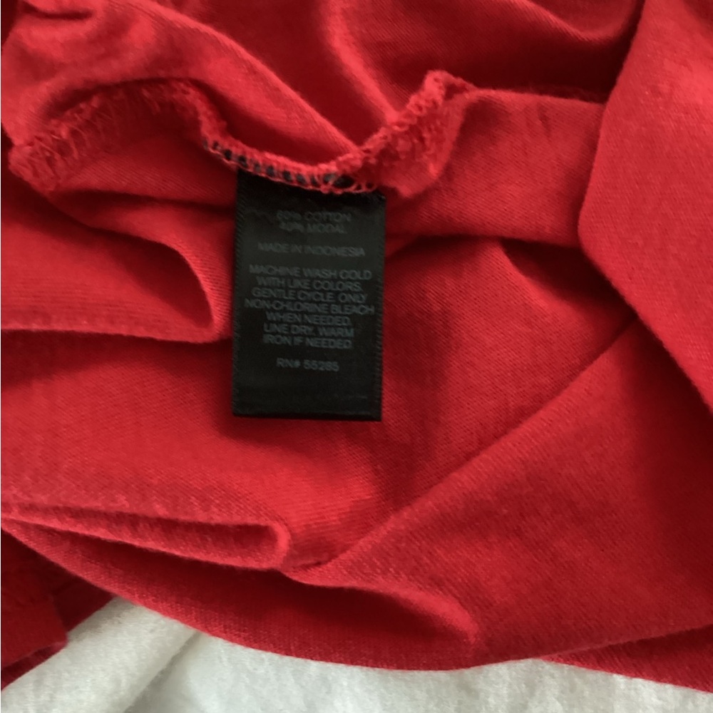 Express Red Ruffle Dress - Picture 4 of 4